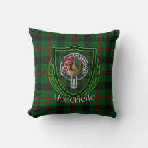 Moncrieffe Scottish Clan Tartan & Crest