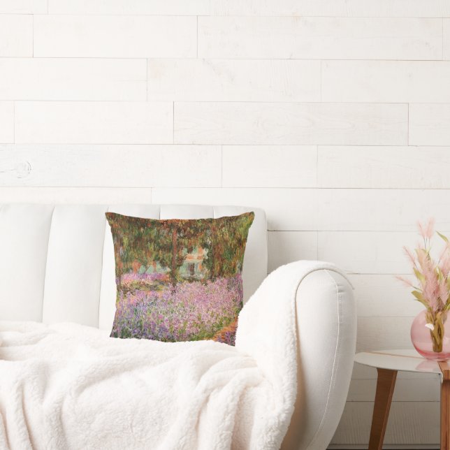 Almofada Monet - Irises in Monet's Garden (Sofá)