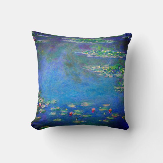 Almofada Monet Water Lily 1906 (Frente)