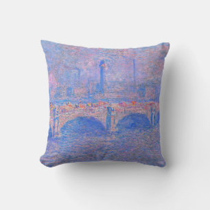 Almofada Monet - Waterloo Bridge, Efeito Solar,
