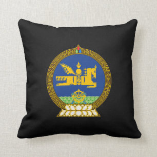 Almofada Mongol (emblema do Mongolian