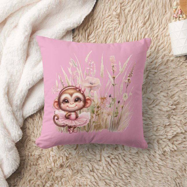 Almofada Monkey Ballerina (Cobertor)