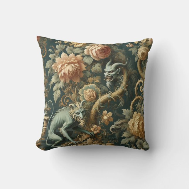 Almofada Monkey Minion Mishead - Barroco Gótico (Frente)