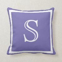 MONOGRAM travesseiro brilhante brilhante sólido