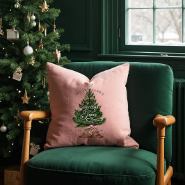 Almofada Monograma de árvore fresca de Fazenda retrátil cor