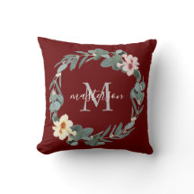 Monograma Floral Eucalyptus Elegante