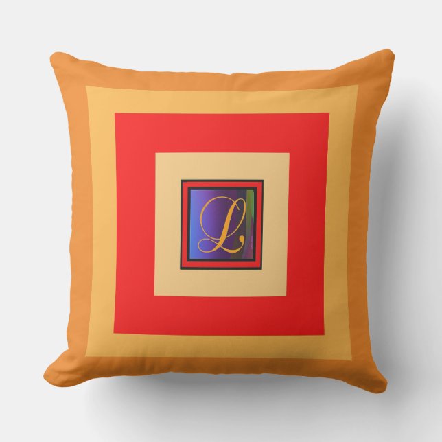 Almofada Monograma Inicial (Frente)