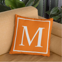Monograma Personalizado de Laranja Clorideira Eleg