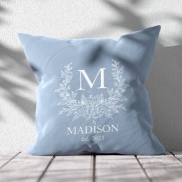 Almofada Monograma Russo Personalizado Inicial