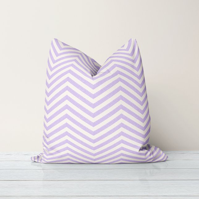 Almofada MonoZag Lavanda Suave (Criador carregado)