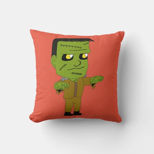 Almofada monstro de chibi (Frente)