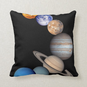 Almofada Montagem do Sistema Solar Fotos de Planetas JPL