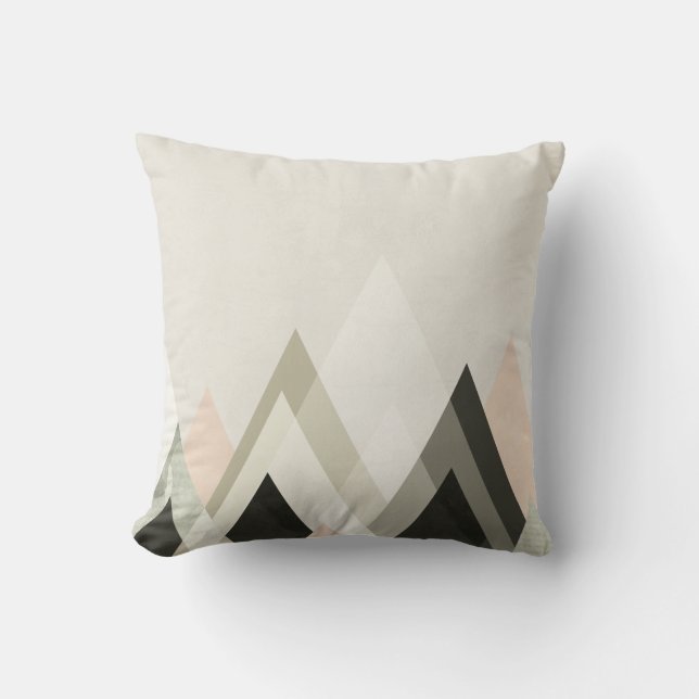 Almofada Montanhas além das montanhas III (Frente)