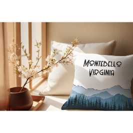 Almofada Montanhas Blue Ridge, Montebello personalizável