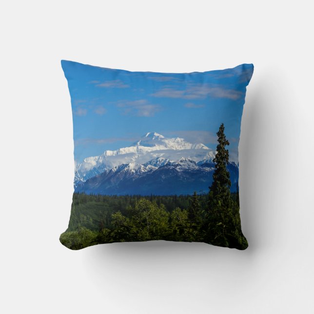 Almofada Monte McKinley do Alaska (Frente)