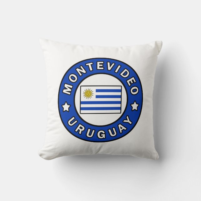 Almofada Montevidéu Uruguai (Frente)
