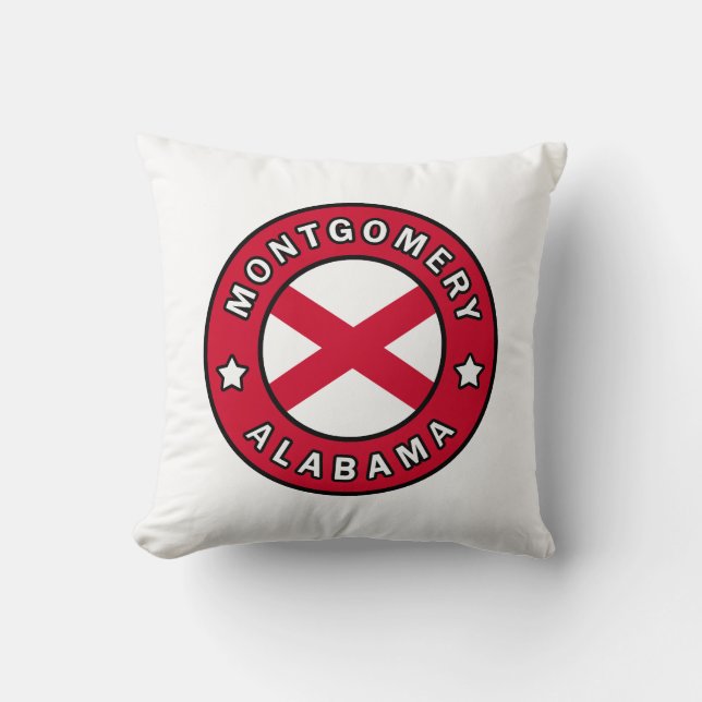 Almofada Montgomery Alabama (Frente)