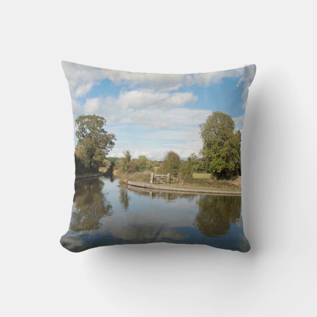 Almofada Montgomery Canal Shropshire (Frente)