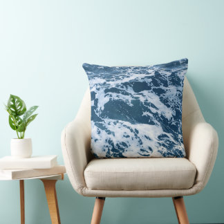 Almofada Moody Blue Ocean Waves