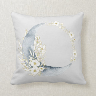 Almofada Moon Magic Crescent Moon & Floral