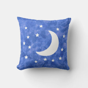 Almofada Moon Stars Watercolor Decor