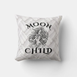 Almofada MoonChild Floral Coroa Divina Feminina