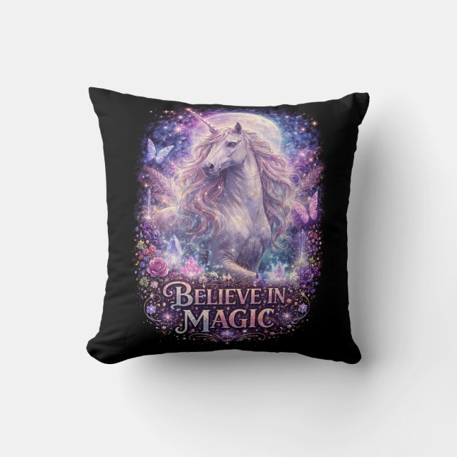 Almofada Moonlit Unicorn Dreams (Frente)