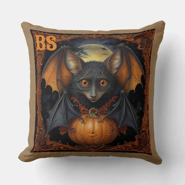 Almofada Morcego fofo do Halloween em Disguise (Frente)