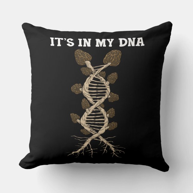 Almofada Morel Mushroom Gift Morel Mushroom Hunter Morels (Frente)