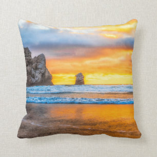 Almofada Morro Rock Beach No Sunset Travesseiro decorativo