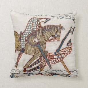 Almofada Morte do Rei Harold (tapeçaria de Bayeux)