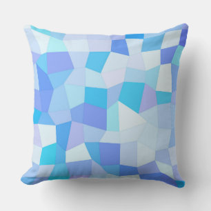 Almofada Mosaico Blues Brilhante