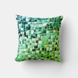 Almofada Mosaico Bubble Art / Greenleaf /