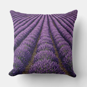 Almofada Mosaico de campo de lavanda