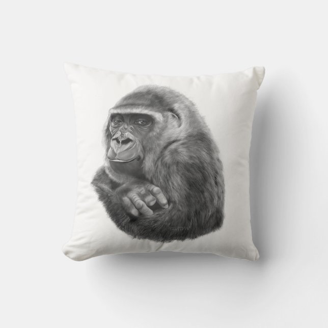 Almofada Mother gorilla cushion 母ゴリラのクッション (Frente)
