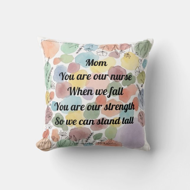 Almofada Mother's Day Poem Throw (Frente)