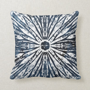 Almofada Motif Radial de Tinta Indiana