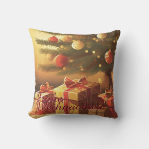 Almofada Motivo, mit Geschenken unterm Weihnachtsbaum 37016