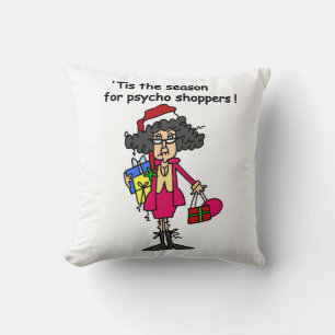 Almofada Motivo Para Compradores Psicopatas