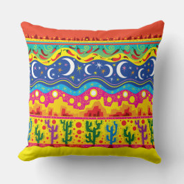 Almofada Motivos Brilhantes do Deserto