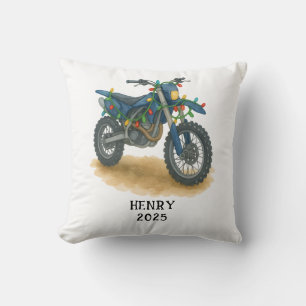 Almofada Motocicleta Personalizada De Natal Para Meninos