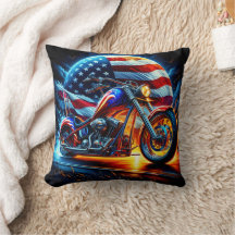 Motociclo personalizado a girar num pano de fundo