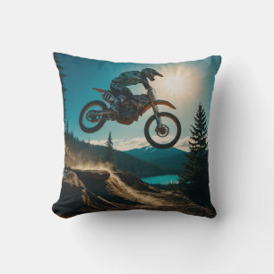 Almofada Motocross Racer no lago Spirit