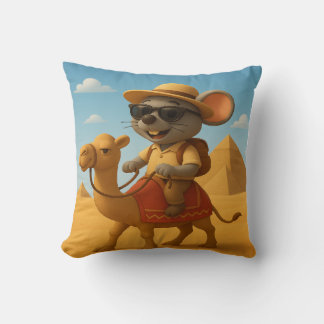 Almofada Mouse Torístico Bonito no Camelo | Pirâmides Egípc