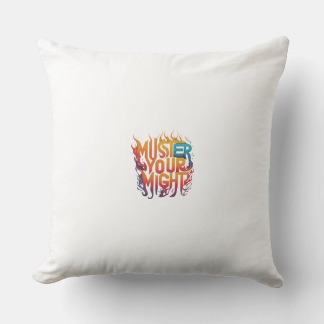 Almofada Mude seu potencial" (Frente)