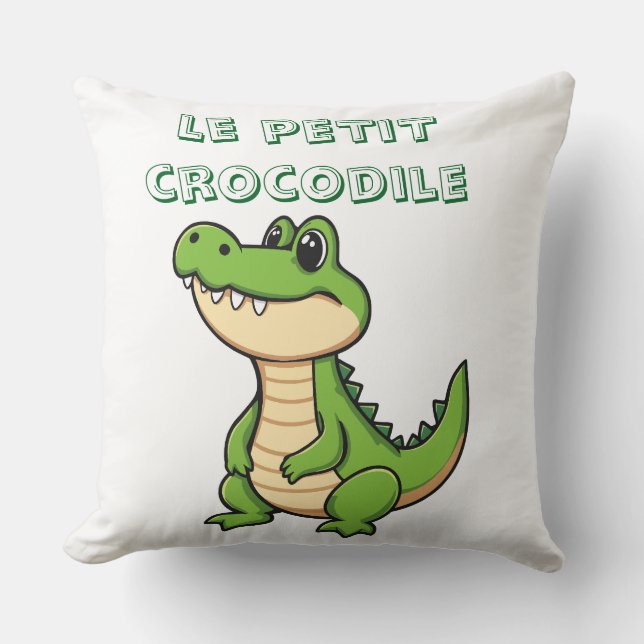 Almofada Mug Le Petit crocodile  (Frente)