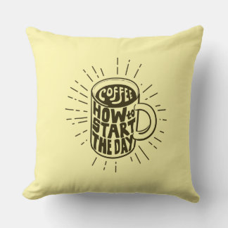 Almofada Muita de café