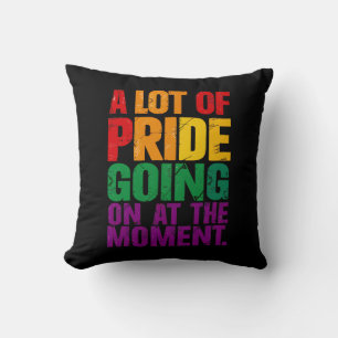 Almofada Muita Orgulho Acontecendo no Mês do Orgulho LGBT d