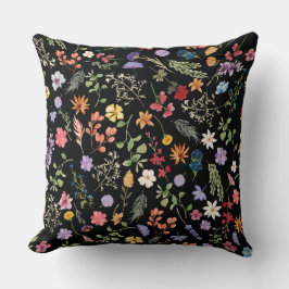 Almofada Muitas flores coloridas para decorar sua casa