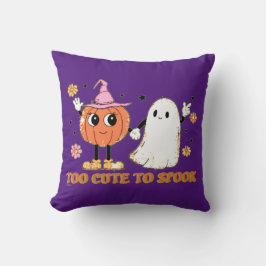 Almofada MUITO FELIZ PARA FALAR UM fantasma engraçado e eng